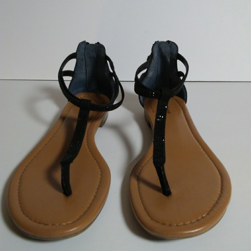 Style & Co Open Toe Sandal Black